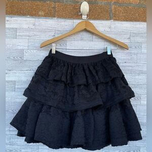 LANVIN for H&M Ruffle lace circle Skirt size 2